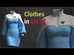 How to make a Clothes in clo3d