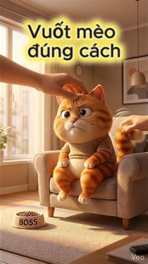 Cách vuốt mèo đúng cách 🐱 | 90% sen đang làm sai mà không biết