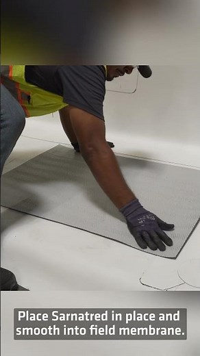 Install Sarnatred Faster with SarnaRoof® DS 100