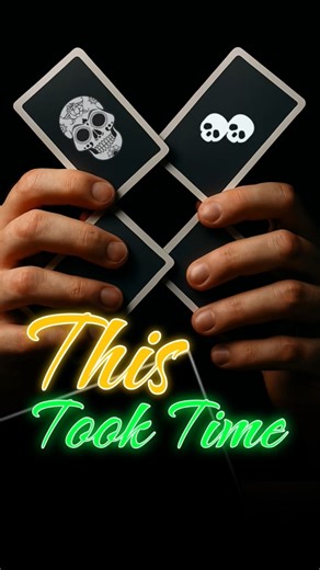 Advanced Cardistry With Perfect Symmetry #shorts #cardistry