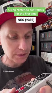 Using Nintendo Controllers For The First time | 1980sGamer