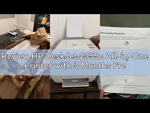 Review HP DeskJet 2755e All-in-One Printer with 3 Months Free Ink Through HP Plus (26K67A)