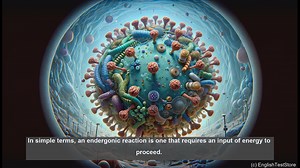 Endergonic reaction in biology - meaning, definition and examples