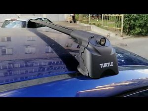 How to install the roof bars on the Opel Zafira