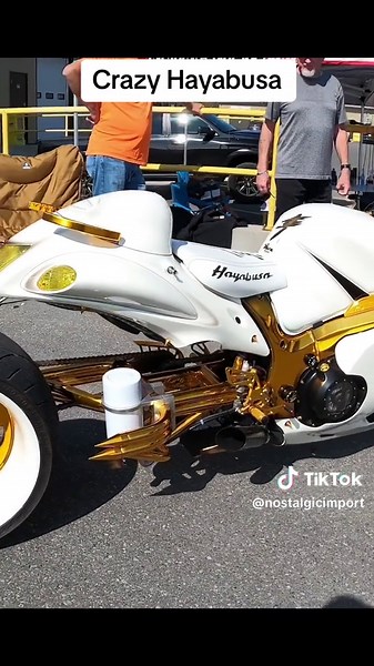 Stretched Hayabusa Show Bike Features
