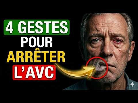 AVC : 4 gestes qui sauvent votre cerveau lors d'un Accident Cérébral Vasculaire
