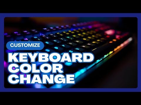 How to change Redragon Keyboard color (Quick & easy)