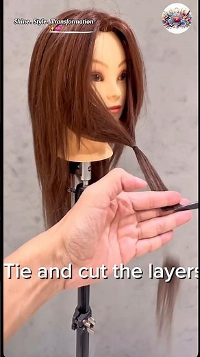 Simple Natural Wolf Cut ✂️🐺 | Easy Rubber Band Self Haircut Tutorial