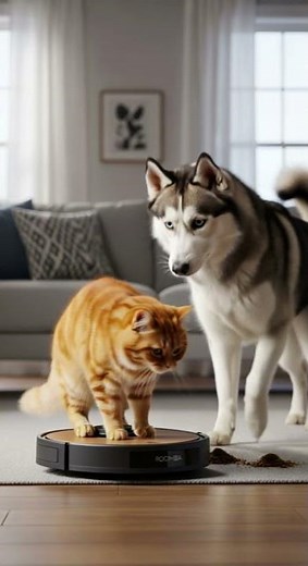 Robot Vacuum Gone Wrong 💩 Dog Poop on Carpet! Watch the mess unfold
