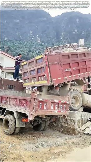Dumping for Design: The Sand Cascades That Build Our Roads