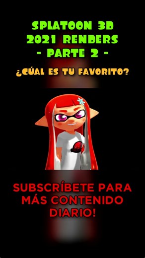 SPLATOON 3D 2021 MMD RENDERS - PARTE 2 | GIAN
