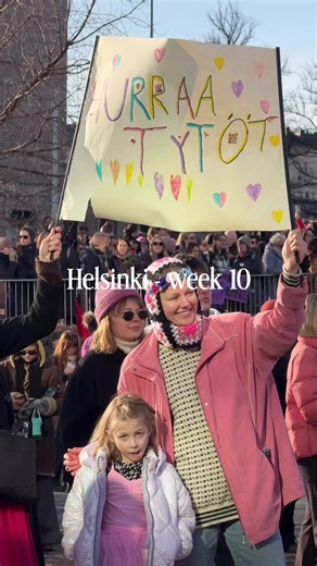 Celebrating Women’s Day in Helsinki’s Spring Sunshine