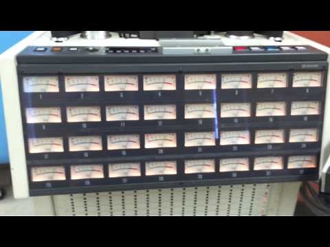 Otari MX-80 32 track 2" tape machine test