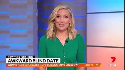 61K views · 345 reactions | A snap COVID lockdown has forced a Chinese woman to stay with her blind date at his house for four days  | Sunrise | Facebook