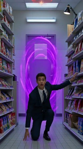 Man Gets Trapped in Portal Loop #shorts #scifi