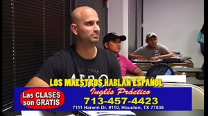 Son 20 años de experiencia. Clases de Lunes a Domingo 713-457-4423 Nuevos Horarios!!! De Martes a Viernes de 11 am a 1 pm De Lunes a Jueves de 2 pm a 4 pm | Inglés Práctico