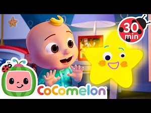 Twinkle Trouble Little Star ⭐ 30 MIN LOOP | Karaoke Nursery Rhymes & Kids Songs - CoComelon