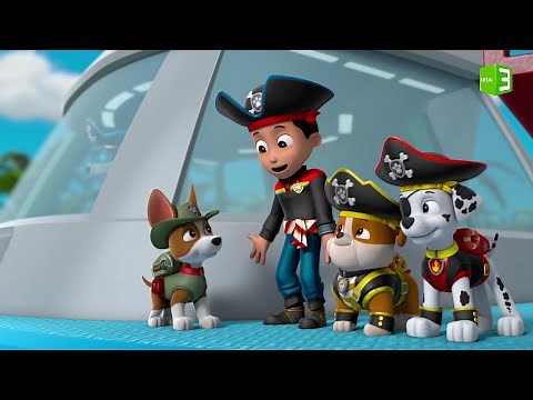 الجراء في ثوب القراصنة ينقذون كارلوس