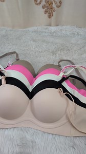 Premium quality Seamless Strapless Half Padded Bra Size available S=32 M=34 L=36 Xl=38 | Reves Pretty Wears