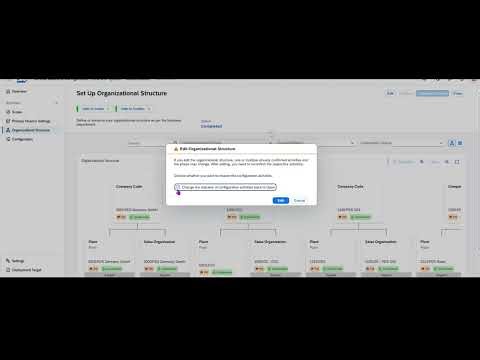 Creating a Plant in SAP Central Business Configuration