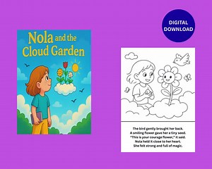 Bundle of 2 Educational Kids Coloring & Story Books | 10 Printable Pages for Fun Learning | Ages 3-6 | Digital Download | Color and Learn! - Etsy Canada