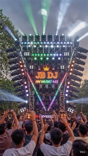 J.B DJ NEW SETUP 2026 🔥 DJ GADI COMPETITION KING 👑 | LIGHT HACKER SHOW 💥 BN MUSIC 143