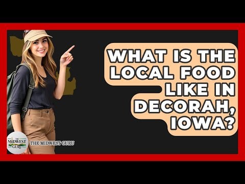 What Is The Local Food Like In Decorah, Iowa? - The Midwest Guru