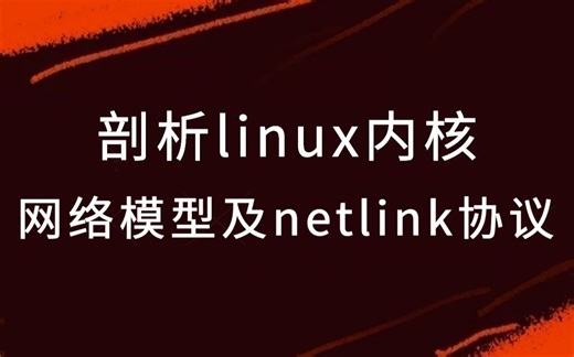 剖析linux内核《网络开发模型及netlink协议》