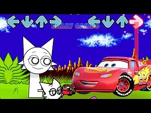 FNF Sprunki All Phases vs Pibby McQueen Sings Chasing | Incredibox Sprunki FNF Mods