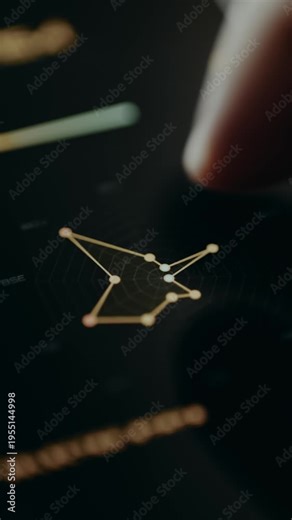 Radar chart, spider graph mapping data points across multiple axes