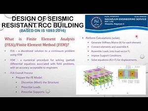 Seismic Resistant Design of RCC Residential Building - Demo Class (Based on IS 1893:2016)