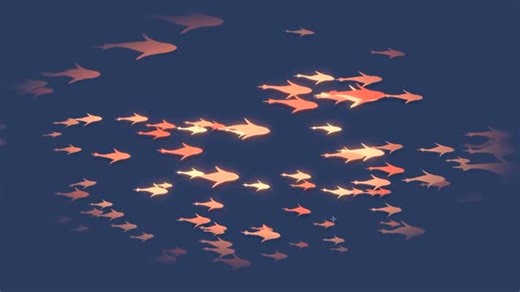 Blender Nexus on Instagram: "Blender 3d | Fish Swarm Geometry Node 🔥 This Project took me 4 hours to finish it #blender #blender3d #blenderrender #reel #viral"