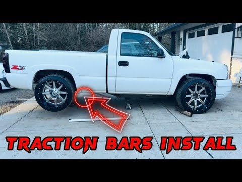 How to eliminate wheel hop with HSP traction bars!!