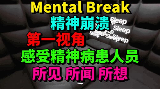 Mental Break 精神崩溃-我被人禁锢在幽闭的密室，四周还有无数双眼睛-游戏解说