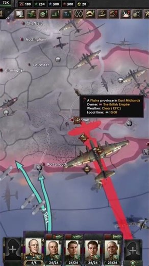 The nuking of London #hoi4 #althistory #heartsofiron4