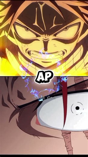 Natsu FP Vs Shanks FP #shorts #anime #edit #natsu #shanks #fairytale #onepiece