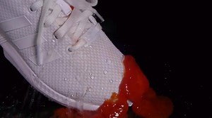 JD and Crep Protect present by popular request, the adidas Originals ZX Flux Triple White up vs. a bottle of ketchup! Check out the outcome in the video below and pick up your Crep Protect in JD stores now. What shoe would you you like to see in the next video? Let us know in the comments. | JD Sports