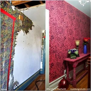 5.1K views · 78 reactions | Need some interior inspiration... and a 20% off discount?? The PRETTIEST customer-approved and project-proven stencils for painting walls, floors, and furniture are on SALE! | Royal Design Studio Stencils/Modello Designs | Facebook