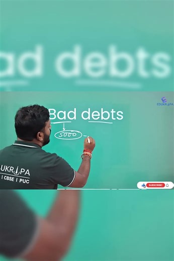 Bad Debts within 30 sec | shorts | Hindi |