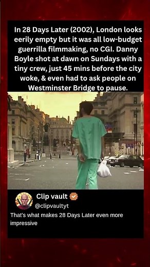 This Empty London Scene Was Filmed With NO CGI 🎬