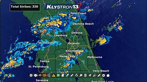 3:30 AM Klystron 13 Update: We are not done yet with the storms. More activity is rolling in from the west. These storms will be pushing to the east-northeast. We are still watching for the potential of severe weather. - Chris Gilson Spectrum News 13 Radar > https://www.mynews13.com/fl/orlando/weather/radar | Spectrum News 13 Weather | Facebook