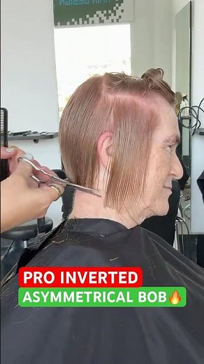 PRO INVERTED ASYMMETRICAL BOB: Complete Tutorial Click Created From! 🔥🔥🔥