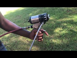 GRACO FUSION SPRAY FOAM GUN FLUSHING