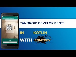 Kotlin Android Tutorial - Realtime QR Code Realtime Scanner with Rectangle