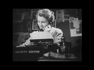 Journalism in 1940 | Inside the Newsroom of the Analog Era Restored in 4K