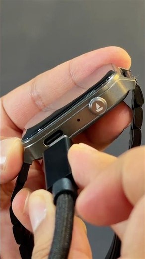 Finally! A Smartwatch with Type-C Charging 😍