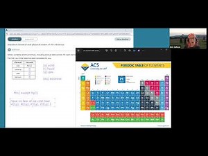 ALEKS: Standard Chemical and Physical States of the Elements