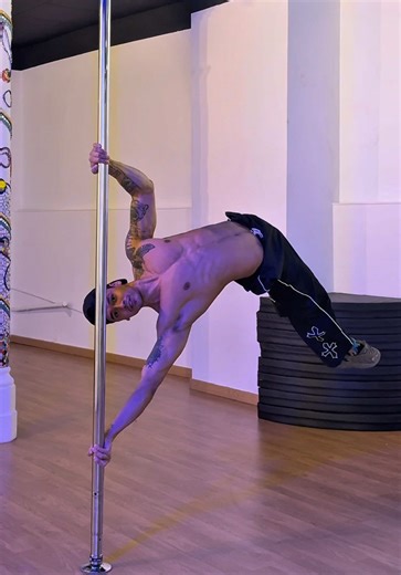 El flow de levitar en polesport y acrobacias
