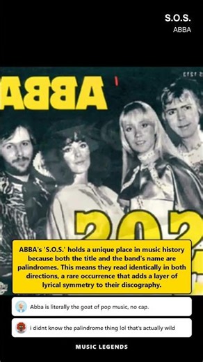 The Secret Behind Abbas Sos #ABBA #SOS #PopHistory