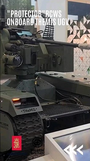 THeMIS UGV with Protector RCWS